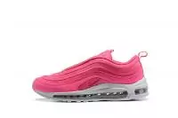 femmes nike air max 97 en promo fille red